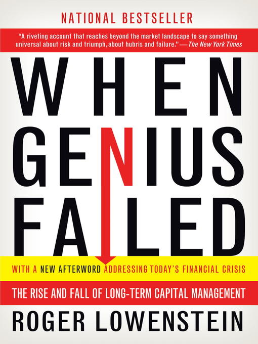 when genius failed book
